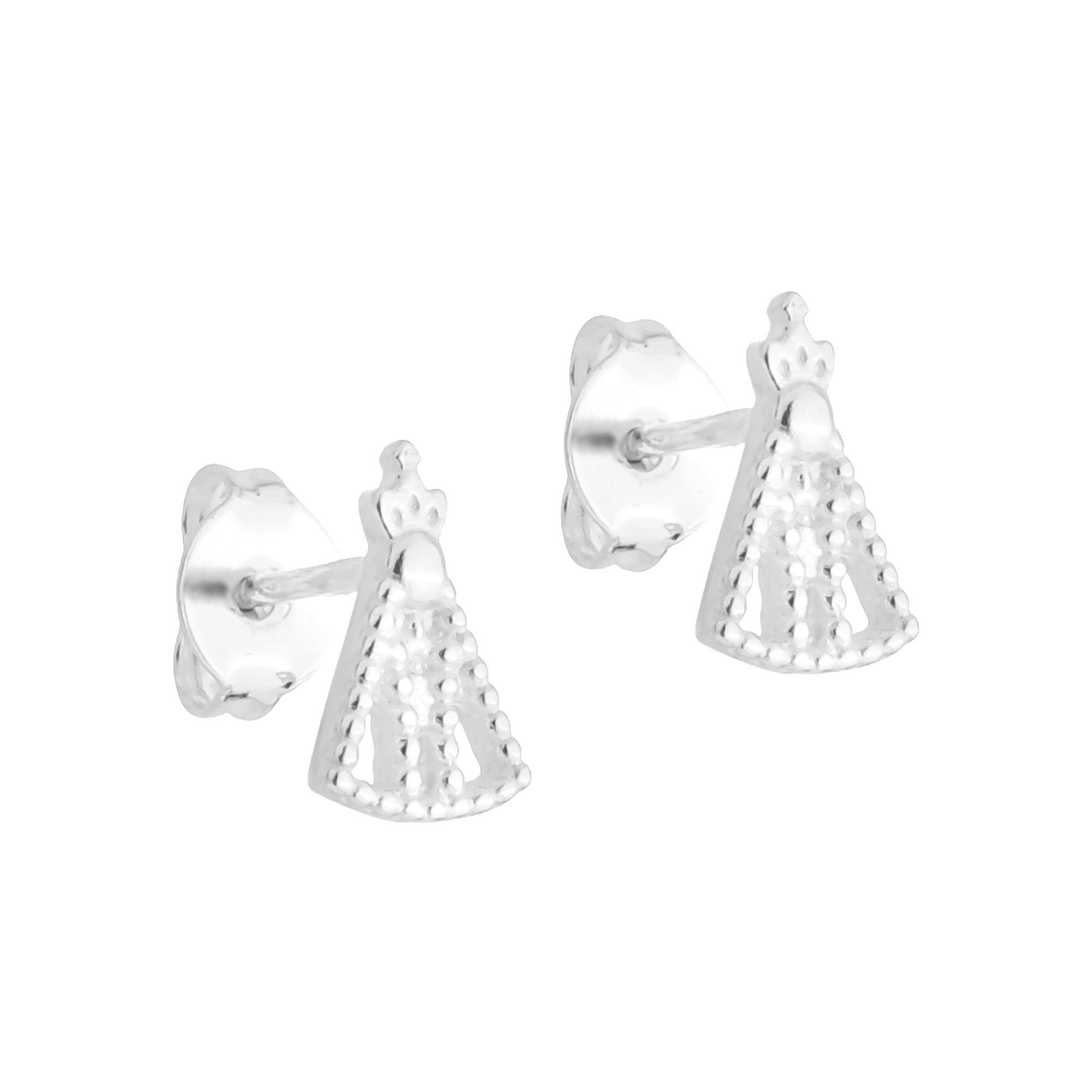 cat-67d70e66a579f974.png Brinco Religioso Nossa Senhora em Prata 925 - Imagem 1