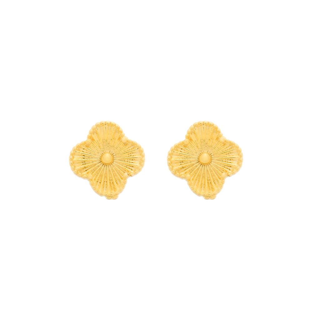 cat-7aa9d9649ed9de34.jpg Brinco Dourado de Flor - Imagem 1