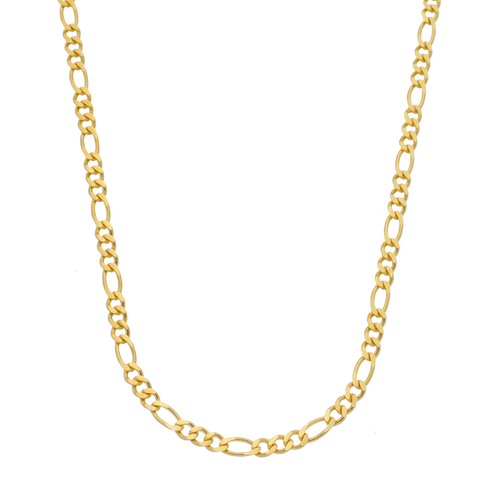 cat-919a5fca08be7b06.jpg Corrente Dourada Masculina Elo 3 por 1 - 4mm - Imagem 1