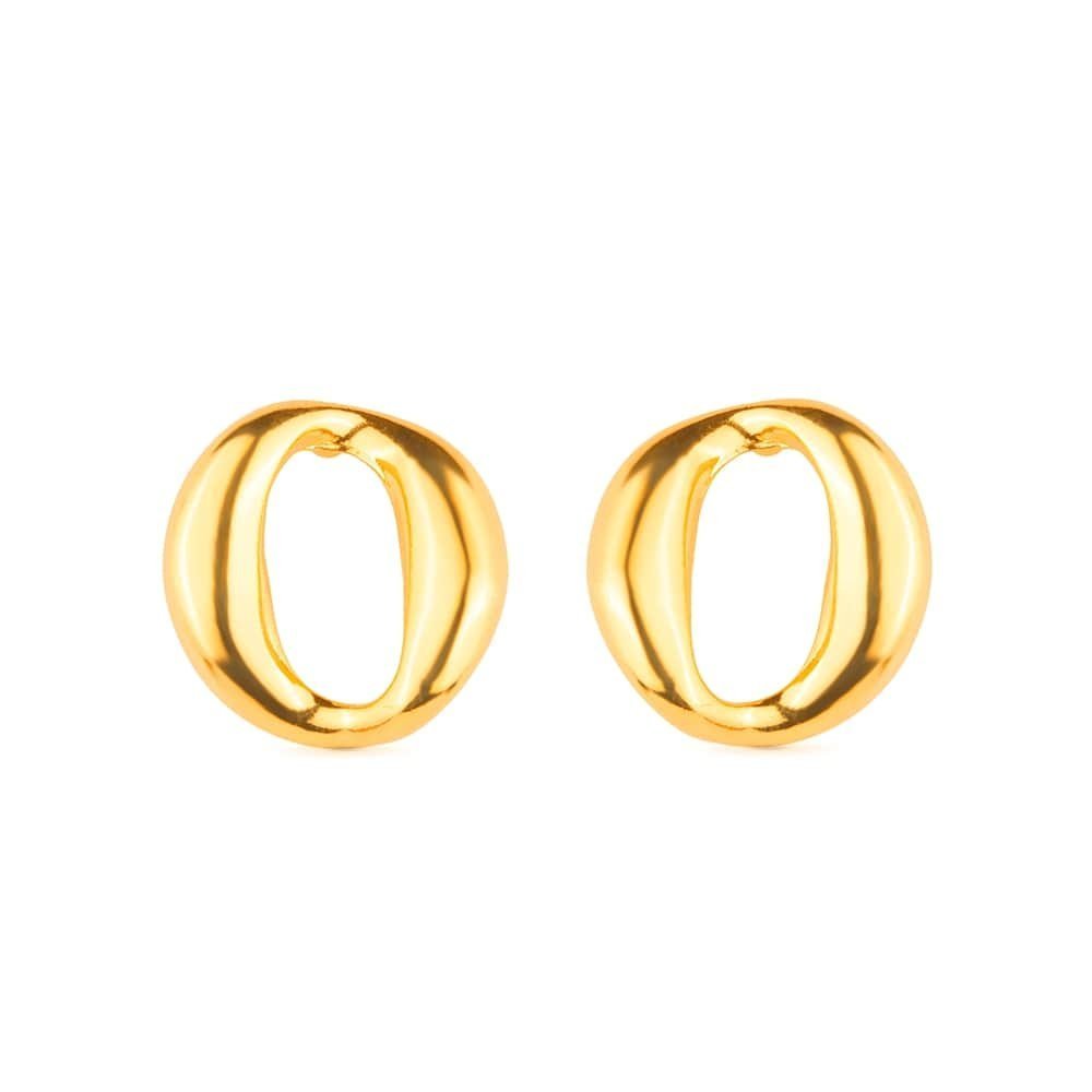 cat-9b3326cf2b7a5f3e.jpg Brinco Dourado Elo Corrente - Imagem 1