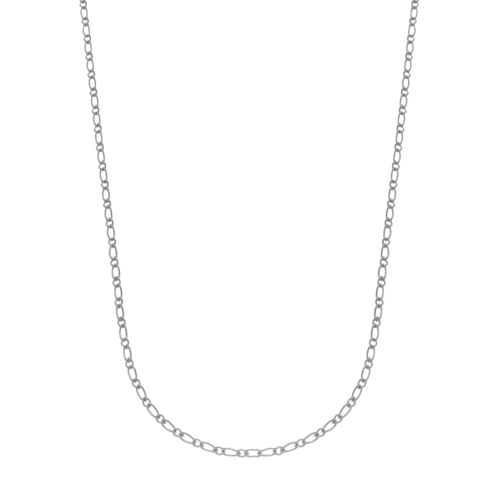 cat-e755105943364e01.jpg Corrente Prateada Masculina Elo 1 por 1 - Imagem 1
