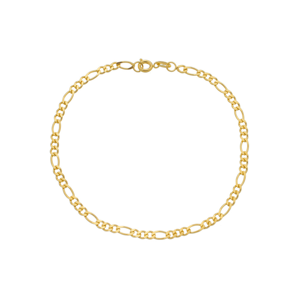 cat-fb558bba45766b4e.jpg Pulseira Dourada Masculina Elo 3 por 1 - 4mm - Imagem 1